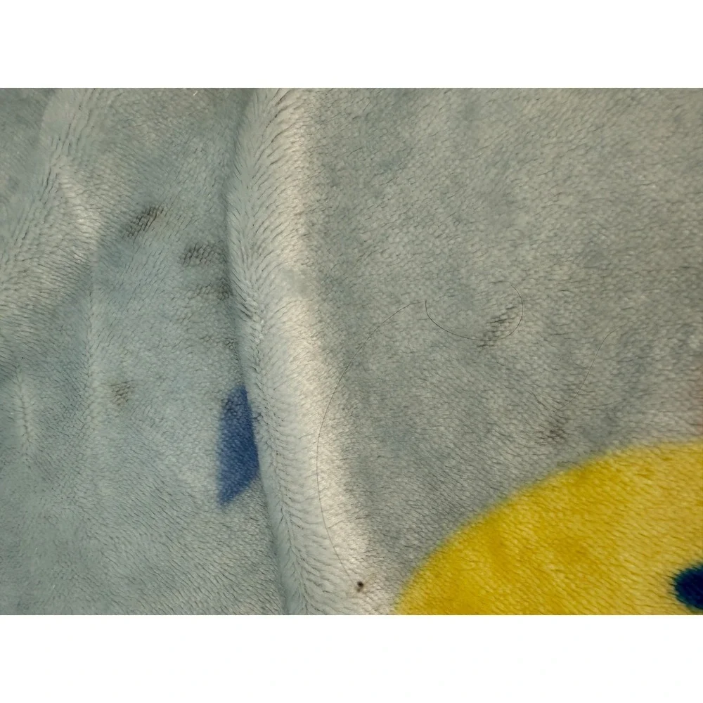 Small Wonders‎ Baby Blue Duck Umbrella Plush Baby Blanket Lovey Security Blanket